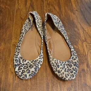 Lucky Brand Animal Print Flats